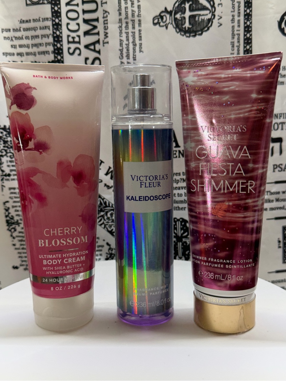 Victoria's Secret lotion, Victoria Secret smelly water